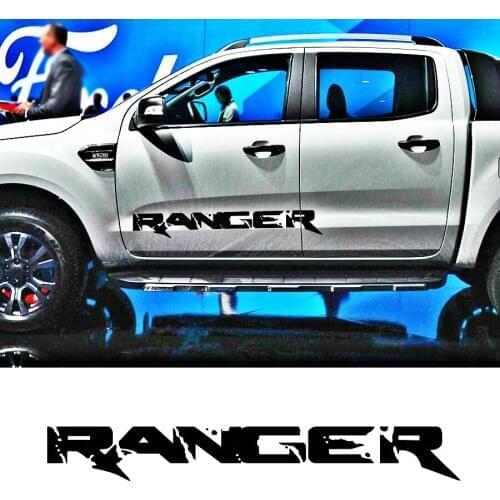 Car Sticker Car Decals Side Door Of Truck Tail Stripes Graphic Vinyl Fit For Ford Ranger 2012 2013 2014 2015 2016 2017 2018 2019