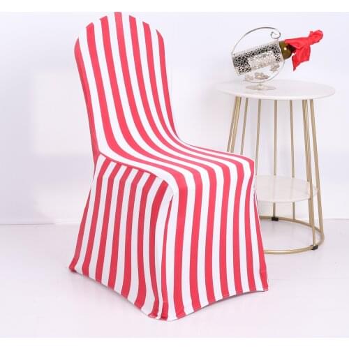 Digital Print Spandex Banquet Chair Cover For Wedding Party Decoration