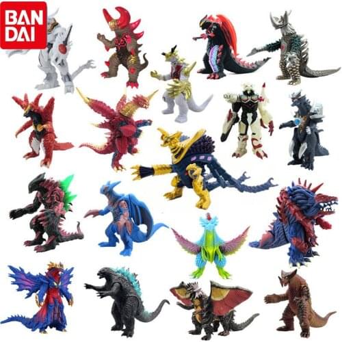16-29cm BANDAI Rubber Other Joints Are Movable RUSH Arch Belial Gruset Lvbasa Thunder Killer Action Figures Toys