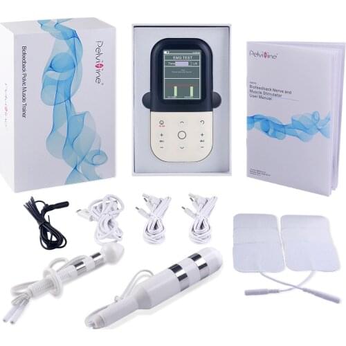 Two Waveform Biofeedback Pelvic Muscle Electrical Trainer EMG KM-531 Nerve And Muscle Stimulator Incontinence For Women And Men