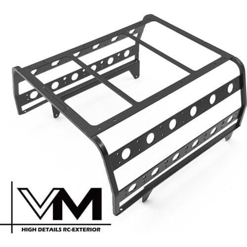 Metal rear trailer equipment frame for boomracing BRX01+Killerbody LC70 parts