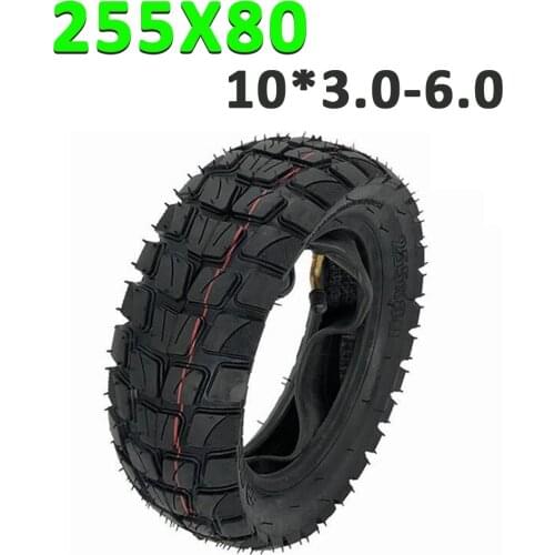 10 Inch Off Road Pneumatic Tire 255*80 for Electric Scooter Speedual Grace 10 Zero 10X and Mantis Dualtron TuoVT Tyre 10*3.0