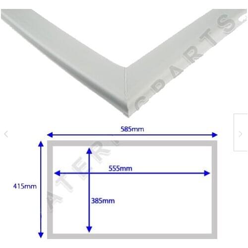 GENUINE ELECTROLUX 099531 COUNTER FRIDGE TABLE RUBBER GASKET SEAL 415mm x 585mm