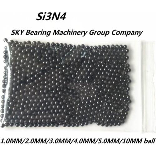 Rolamentos Bearing Free Shipping High Quality 1.0mm/2.0mm/3.0mm/4.0mm/5.0mm/10mmball Si3n4 Silicon Nitride Ceramic Balls G5