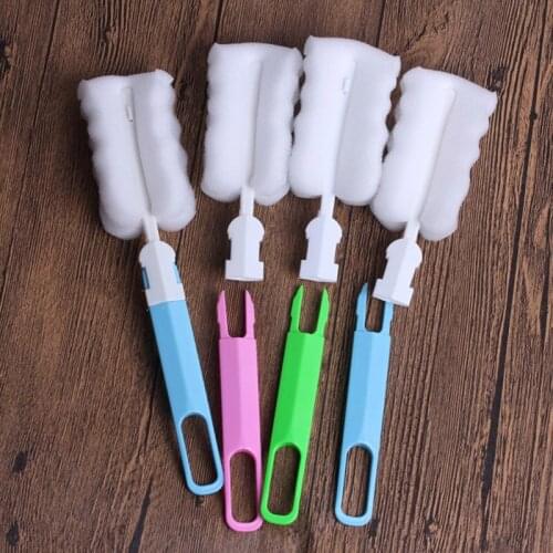 Long Handle Cup Brush Baby Bottle Brush Cleaner Spout Cup Glass Teapot Washing Cleaning Tool Decontamination