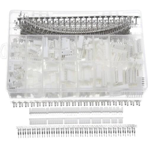 1220 Pcs 2.54mm JST-XHP 2 3 4 5 6 7 8 9 PCB Pin Header Housing Terminals Male / Female Pin Connectors