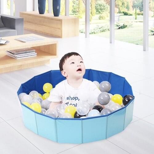 Foldable Dog Pool Pet Bath Summer Outdoor Portable Swimming Pools Indoor Wash Bathing Tub Collapsible Bathtub For Dogs Cats Kids