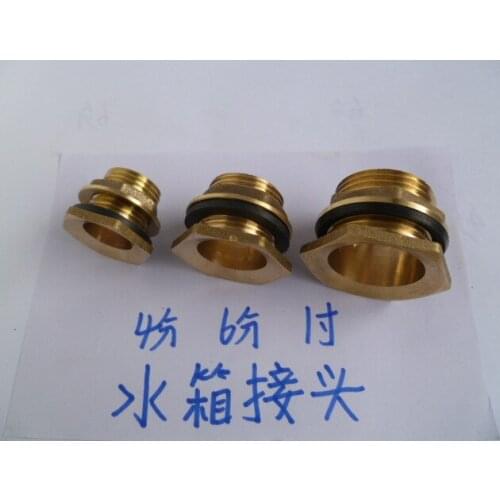 Vidric Water tank joint stainless steel water tower inlet and outlet interface fittings water tower drain 4/8 6/8 1inch