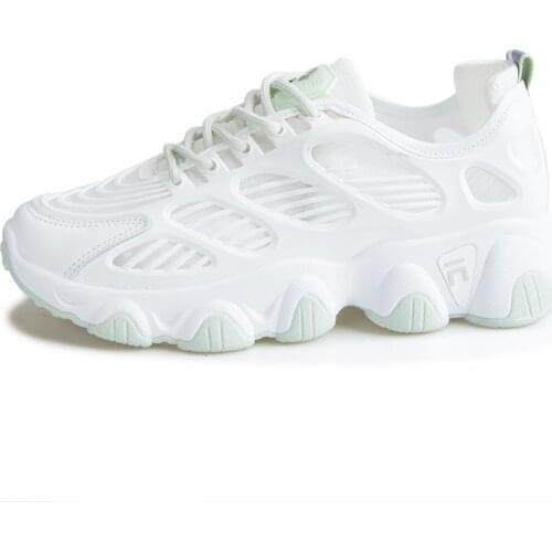 Korean Version Tide Mesh All-match Sports Womens Shoes 2020 Summer New White Shoes Thick Bottom Comfortable Lightweight Shoes