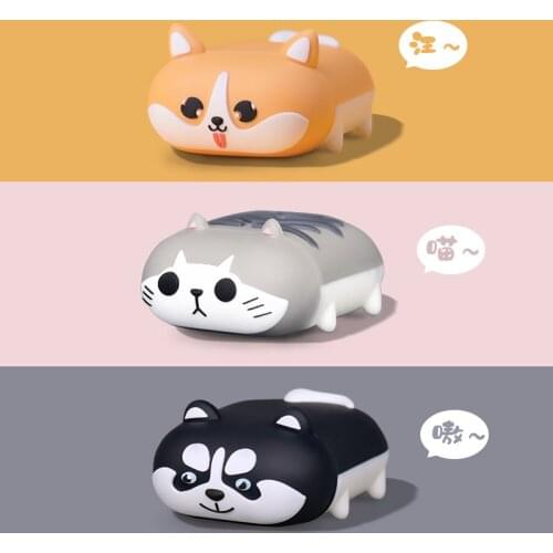 Cute Cartoon 3D Dog Cat Silicone Wireless Earphone Charging Case for AirPods 1 2 Pro Bluetooth Earphone Case