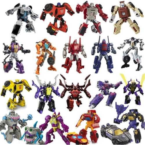 Hasbro Transformers IDW Commander Level G Series Bumblebee Cliffjumper Windcharger Brawn Wreck-Gar Action Figures Model Toy 8cm