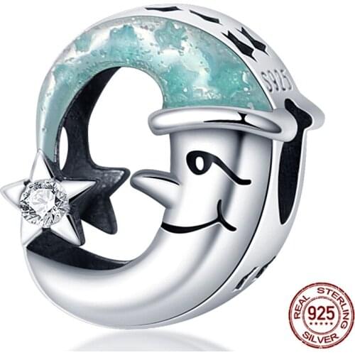 2020 Spring New 925 Sterling Silver Beads Wonderland Cheshire Cat Charms fit Original 3mmBracelets Women DIY Jewelry 2037c