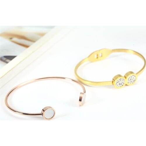 XUANHUA Charm Shell Bracelets Bangles For Women Stainless Steel Jewelry Woman Vogue 2019 Jewellery Accessories Mass Effect