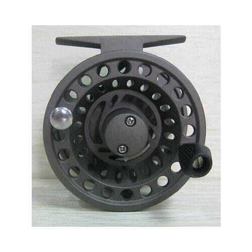 Aventik Fly Fishing Reel Matt Coffee 7/8wt Large Arbor Alum Die Casting Fly Reel NEW