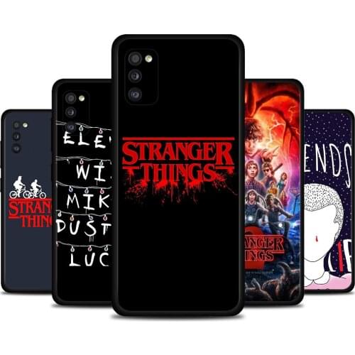 Phone Case For Samsung A51 Cover Soft Funda for Galaxy A71 A12 A21 A52 A42 A11 A02s A02 Coque Stranger Things