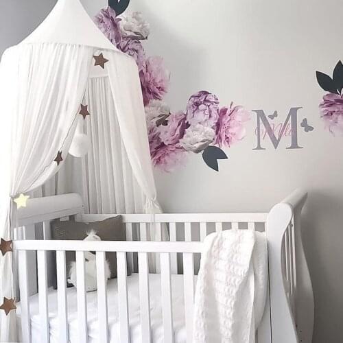 Baby Kids Dream Tent Bed Curtain Hung Dome Mosquito Net Girls Princess Play Tents House Children Room Teepee Decoration Bed Tipi