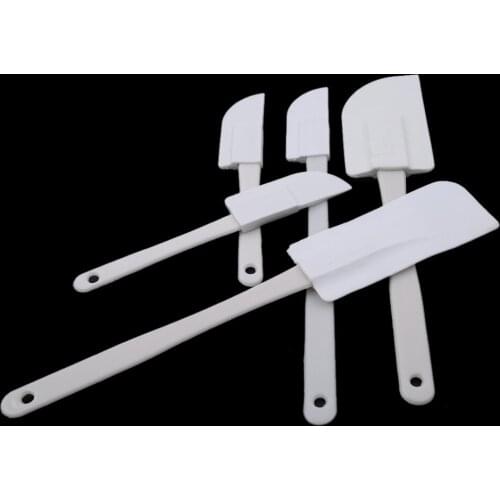 Baking Tools Large And Small Silicone Scraper Make Cake Cream Spatula Peeler Blade Stirring Scraper Features Cream Scraper