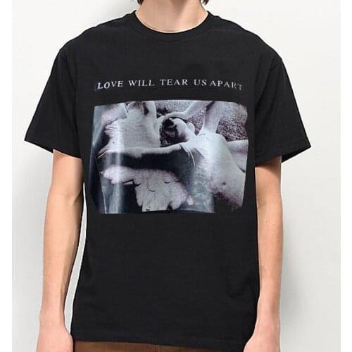 Joy Division Love Will Tear Us Apart T Shirt High Quality Custom Printed Tops Hipster Tees T-Shirt