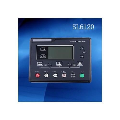 Alternator SL6120 AMF diesel generator, LCD controller Automatic start genset Ats, control box, terminal, charging panel