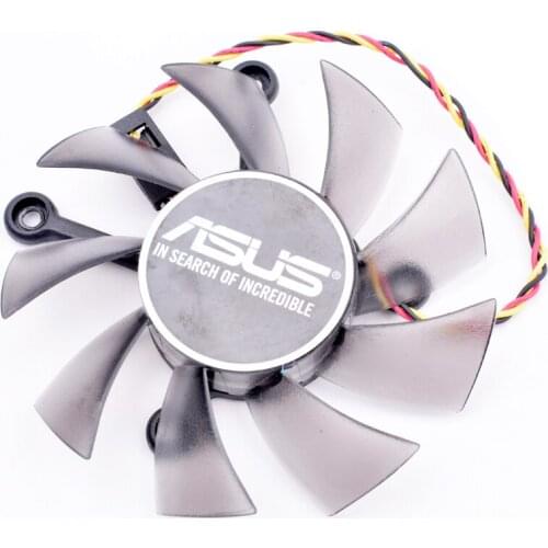 R128015DH 12V 0.32A diameter 75mm hole pitch 43mm cooling fan for graphics card