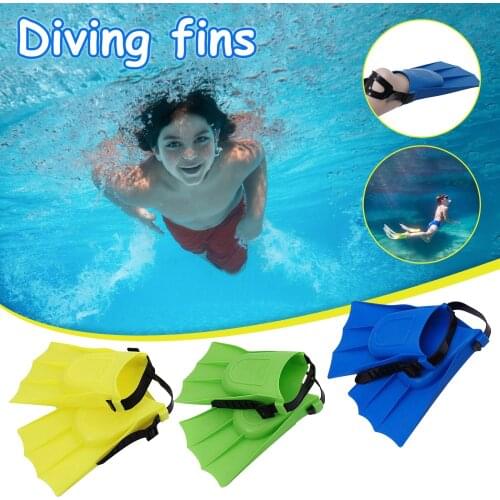 Summer Children Swimming Fins Swimming accessories snorkeling diving swimming fins foot fins flippers ласты для плавания E2