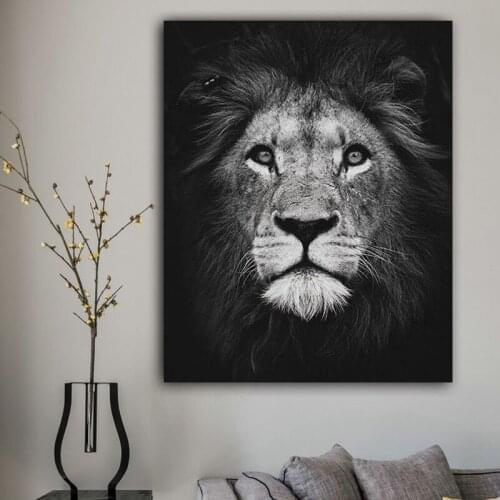DIY colorings pictures by numbers with lion picture drawing painting by numbers framed Home