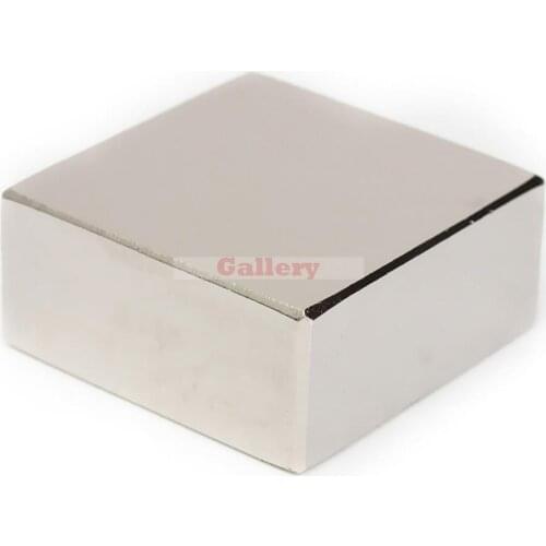 Promotion Imanes Neodymium Magnets N52 40 X 20mm Strong Rare Earth Square Block