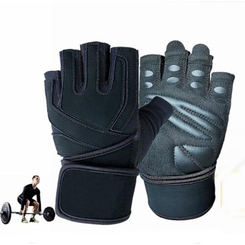 Gym Gloves Heavyweight Sports Exercise Weight Lifting Gloves Body Building Training Sport Fitness Gloves for Fiting Cycling