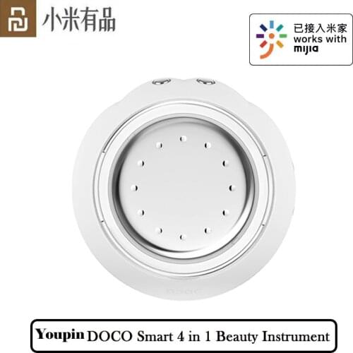 Youpin DOCO Smart 4 IN 1 Beauty Instrument Import Export Instrument Facial Deep Cleaning Peeling Skin Care Device Work Mijia APP