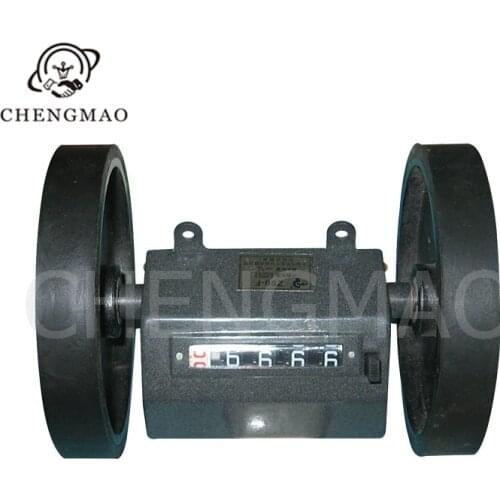 Z96-F Mechanical Length 5 Digits Scroll/Rolling Wheel Counter Textile Machinery Meter counting/Yard Counter 1-9999.9M