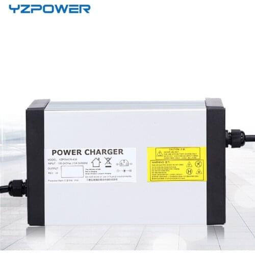 YZPOWER 58.4V 15A Lifepo4 Battery Charger for 48V Ebike E-bike Battery with 4 Cooling Fan