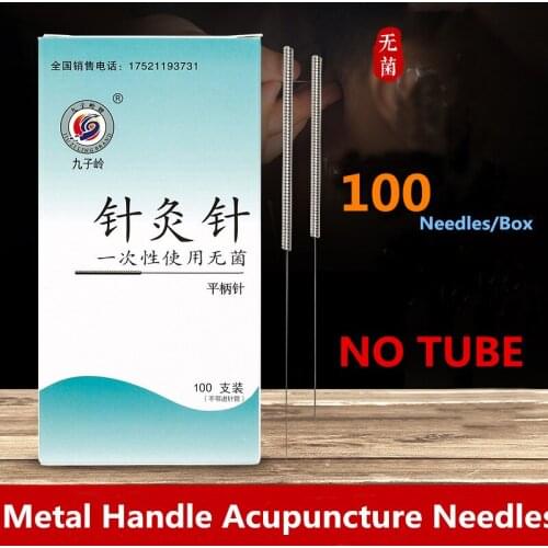 Acupunture Needle Asepsis For Ears Skin Detox Acupuncture Needles 100 Disposable Sterile Acupuncture Aluminium Foil Pack