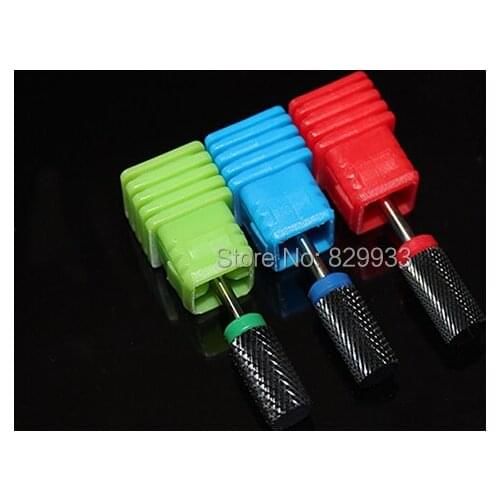 Black Ceramic Nail Burr Bits Professional Manicure Pedicure Drill Beauty Care Nail Art Salon Callus Rasp File Ceramic Bit Tool