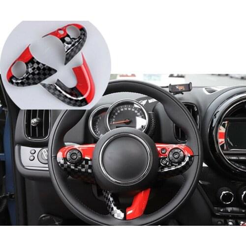 For MINI Cooper F54 F55 F56 F57 F58 F60 F61 JCW Style High quality Car Steering Wheel Cover