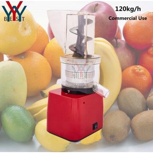 120kg/h Commercial electric Fruit juicer Whole Apple Orange Pear big mouth juice mill juicing machine pulping machine winepress