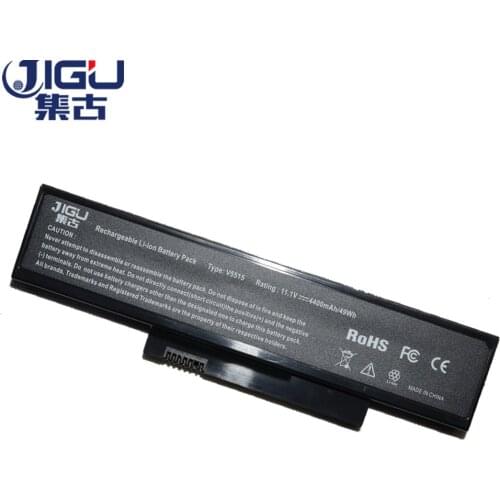 JIGU 4400mah 11.1V Laptop Battery ESS-SA-SSF-03 S26391-F6120-F470 For Msi For ESPRIMO Mobile V5515 V5535 V5555 V6515 V6555 V6555