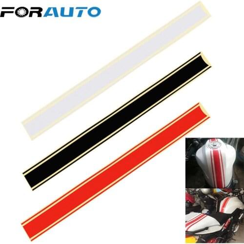 DIY Fuel Tank Sticker Funny Decoration Sticker Waterproof Motorcycle Accessories 50CM for Racing Moto Decal Reflective Universal