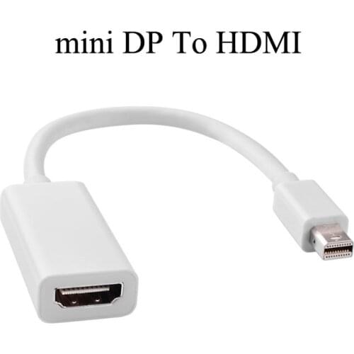 New Mini DisplayPort DP Male to VGA DVI HDMI Male Female Cable Cord Adapter Converter