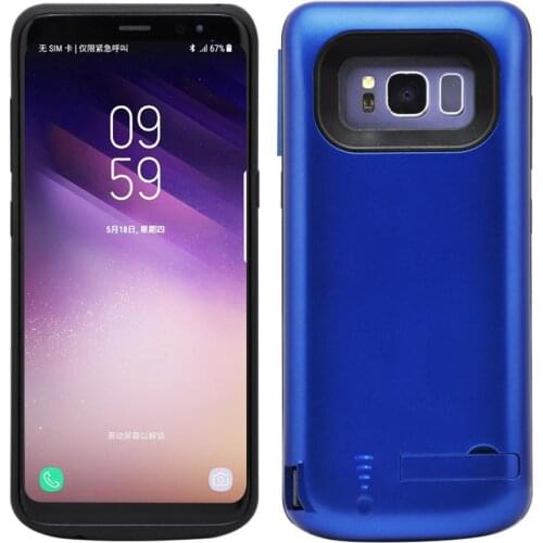 5000/6500mAh Portable S8 plus Backup External Battery Charger Case For Samsung S8 S8plus Backup Power Bank Charger Case Cover