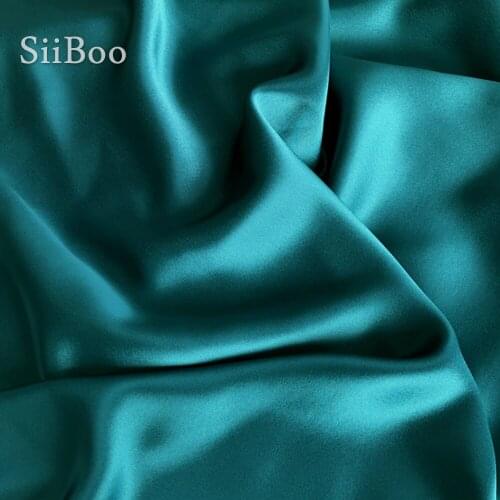 Siiboo 2020 super high density 100% acetel fabric chic solid color for women dress top Tissu acétate sp6256
