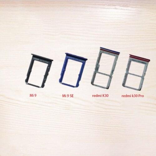 SIM Card Slot SD Card Tray Holder Adapter For Xiaomi Mi 9 Mi 9 SE Redmi K30 K30 Pro