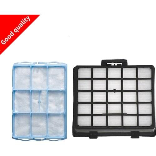 2Pcs vacuum cleaner parts (1pcs Motor Filter + 1pcs HEPA Filter) for Bosch BSGL VSZ BSD BSA series