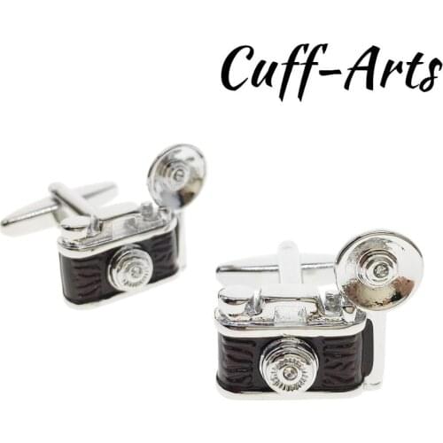 Cufflinks for Men Retro Camera Cufflinks High Quality Gift Men Jewelry Gemelos Gemelli Spinki by Cuffarts C10482