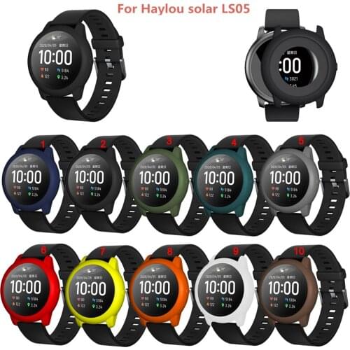 New Protection Case for Xiaomi Haylou LS05 Solar case Silicone Soft Cover Screen Protector Shell Frame