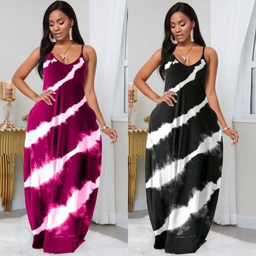 ZKYZWX Sexy Spaghetti Strap Maxi Dress Women Plus Size Clothing Birthday Outfits Clubwear Backless Summer Long Evening Dresses