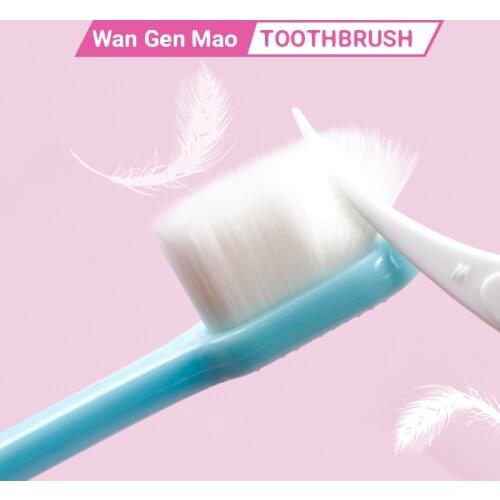 1Pc 12000 Ultra-fine Bristles Soft Toothbrush Portable Tooth Brush Teeth Deep Cleaning Whitening Adults Children Toothbrush