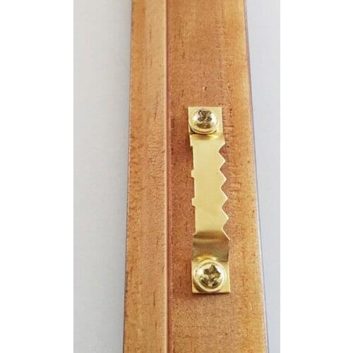 200pcs/set D Ring Picture Photo Oil Painting Frame Sawtooth Hanger Hook Screws With Screwdriver Kits Mounted Accessories Tool