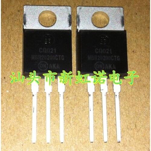 5Pcs/Lot New Original MBR20200CTG Triode Integrated Circuit Good Quality In Stock