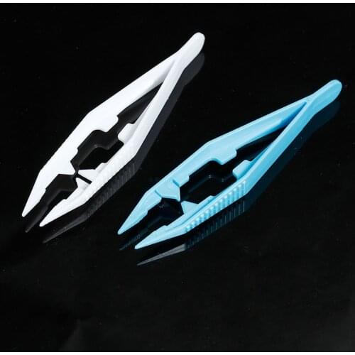 5 Piece Plastic DIY Hama Beads Tools Clip Tweezers For Great Kids Fun Craft At Random Color 10.8cm(4 2/8") x 2.5cm(1")