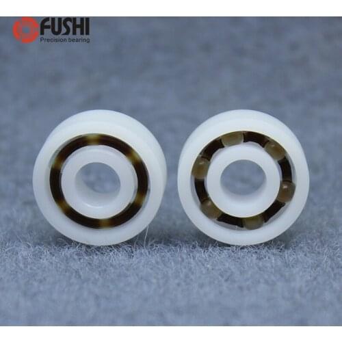 629 POM Open Bearing (10PCS) Plastic ball bearings 9x26x8mm Glass Balls 9*26*8mm